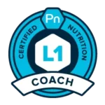Certified nutrition coach badge